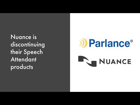 Parlance is a Nuance Speech Attendant Replacement — and we guarantee ROI