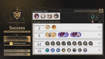 Honkai: Star Rail | Divergent Universe Ordinary Extrapolation Diff V | Threshold Protocol 6