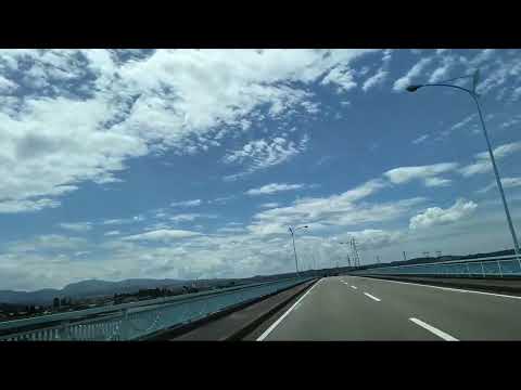 【🔴歌ってみたドライブ】日曜日よりの使者🎵ハイロウズ【富山旅行@富山平野神通川成子大橋】