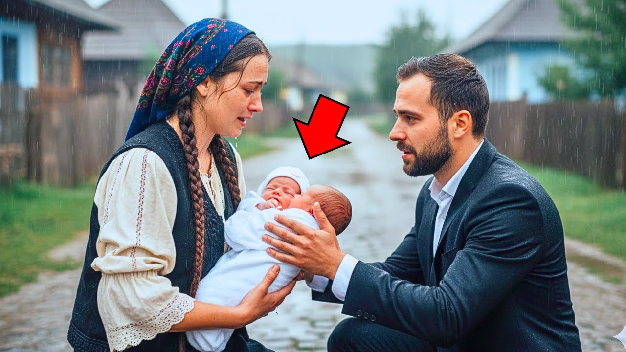 „NU POT AVEA GRIJĂ DE AMÂNDOUĂ!” — ȚĂRĂNCUȚA ABANDONATĂ DĂ O GEAMĂNĂ MILIONARULUI...