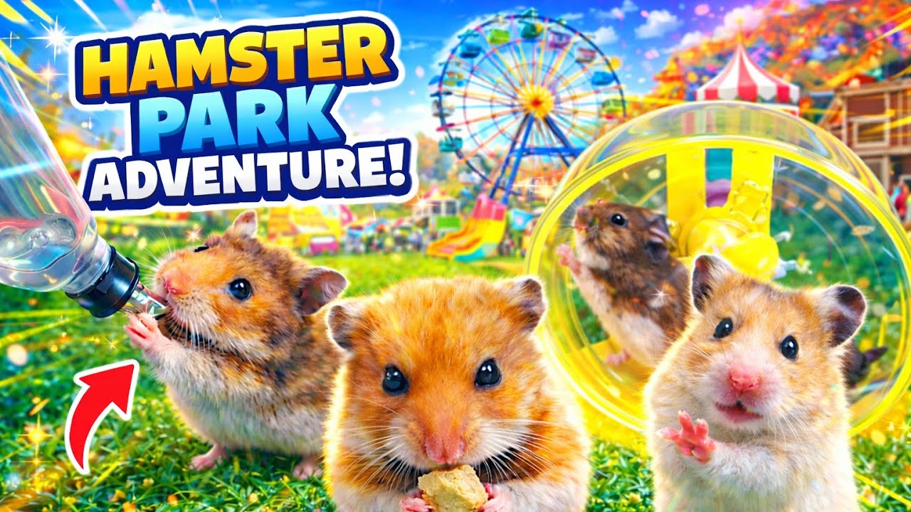 Full Play Day with My Hamster 🐹 So Much Energy!