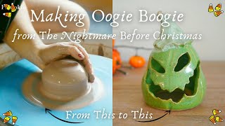 Making Oogie Boogie from The Nightmare Before Christmas -  Make a Ceramic Pumpkin - Start to Finish