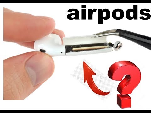 Разбираем apple airpods. Что внутри наушников? Полный разбор всех частей.