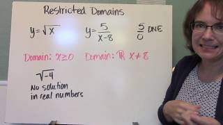 CPM Int1 Ch1 Sect2 Domain and Range