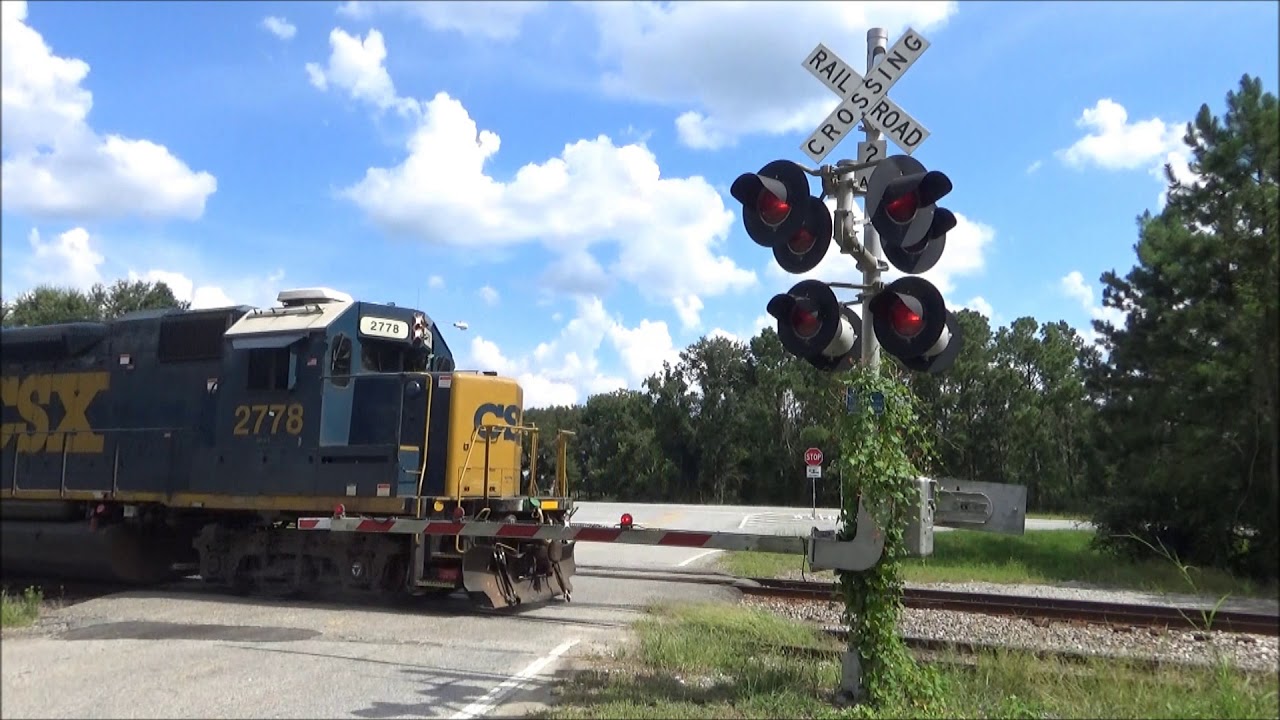 Bert Phillips Road Railroad Crossing, Climax, GA YouTube