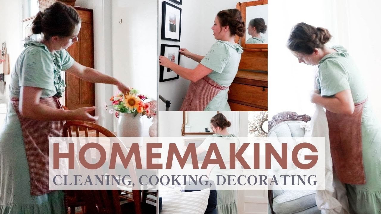 Making a Beautiful Home Cleaning, Cooking, Decorating YouTube