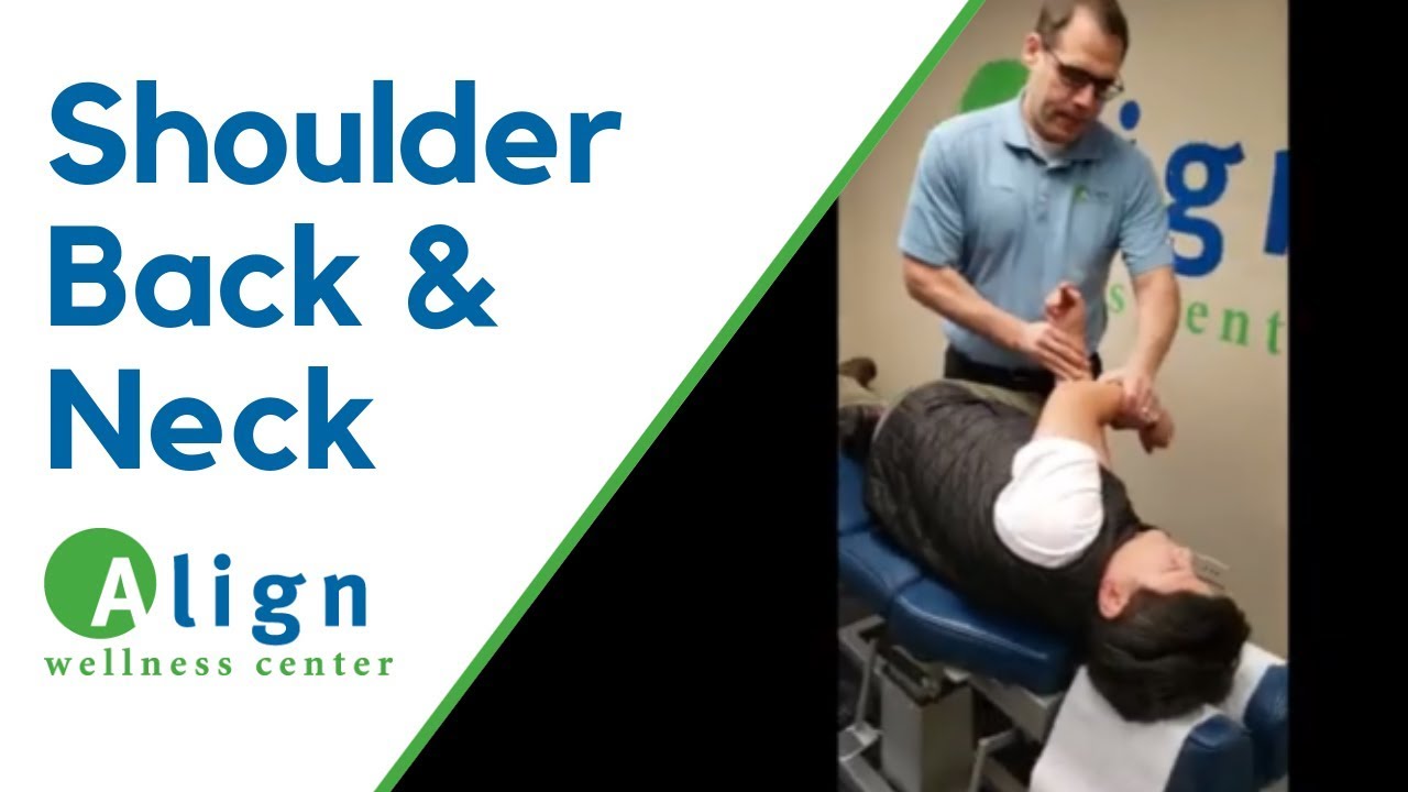How a Chiropractor Performs a Chiropractic Adjustment [Shoulder, Back