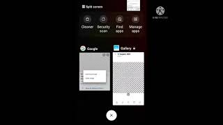 How to set the transparent wallpaper /open description for the transparent wallpaper screenshot 1