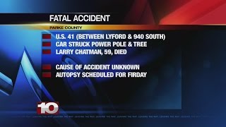 One person has died after a one-vehicle accident on U.S. 41 south of Lyford