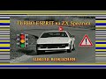 TURBO ESPRIT на ZX Spectrum: школа вождения