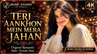 Teri Aankhon Mein Mera Jahan ❤️ | Jab Mohabbat Dil Mein Utar Jaaye | 90s Inspired Love Melody