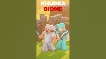 Minecraft But you can Create Custom Biome... #shorts