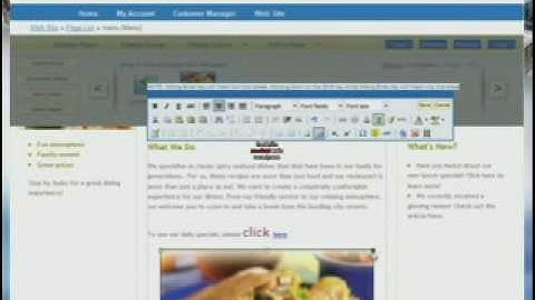 Web design layout video part 1