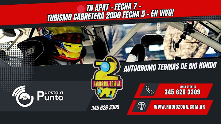 🔴 TN APAT - FECHA 7 - TURISMO CARRETERA 2000 FECHA 5 - Autodromo TERMAS DE RIO HONDO - EN VIVO!