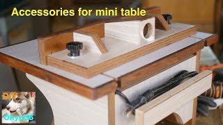 (Upload again) Router mini table accessories　(再投稿)ルーターのミニテーブルのアクセサリー