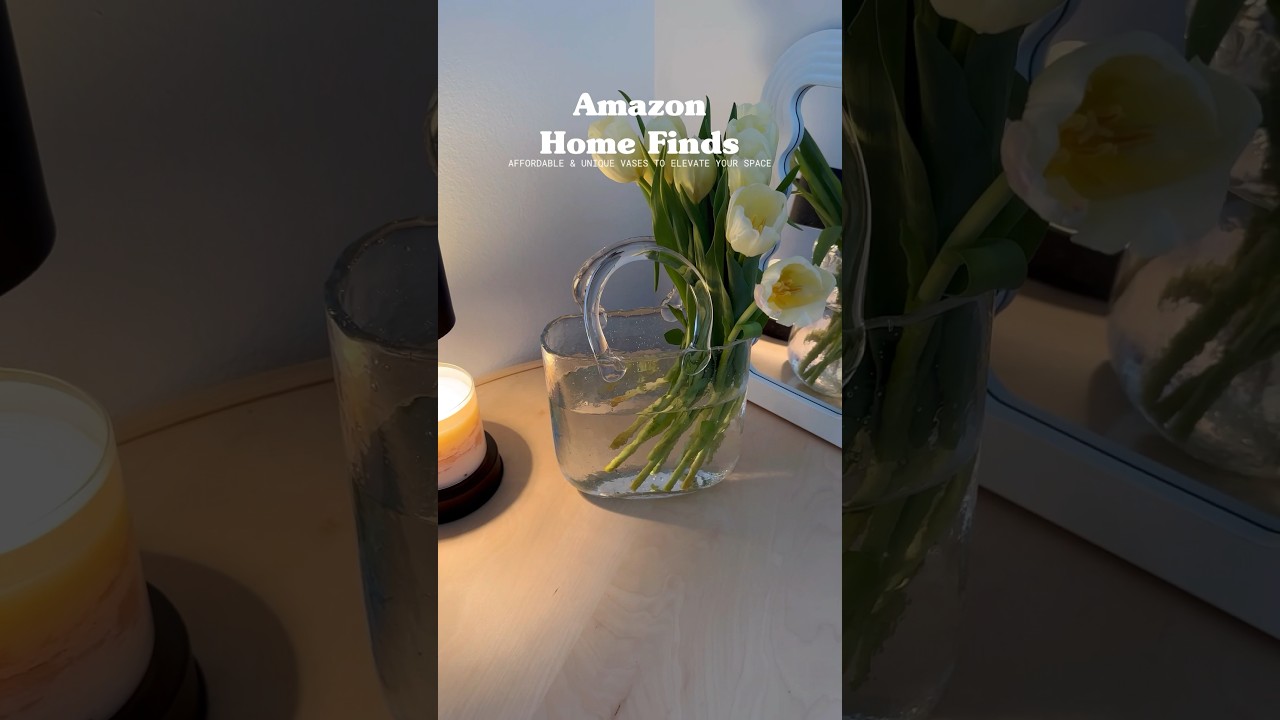 AMAZON HOME FINDS UNIQUE VASES 