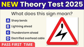 Theory Test 2025 UK Revision | Real DVSA Style Practice | Pass First Time