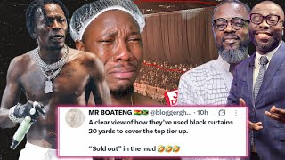 SHATTA O2 Arena, sm exposing stoneb curtains@OVO arena show.Listen2wht dewhole internet is saying