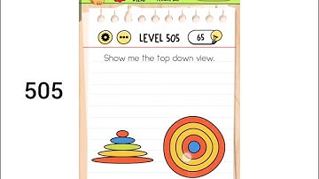 Brain Test Level 505 Walkthrough