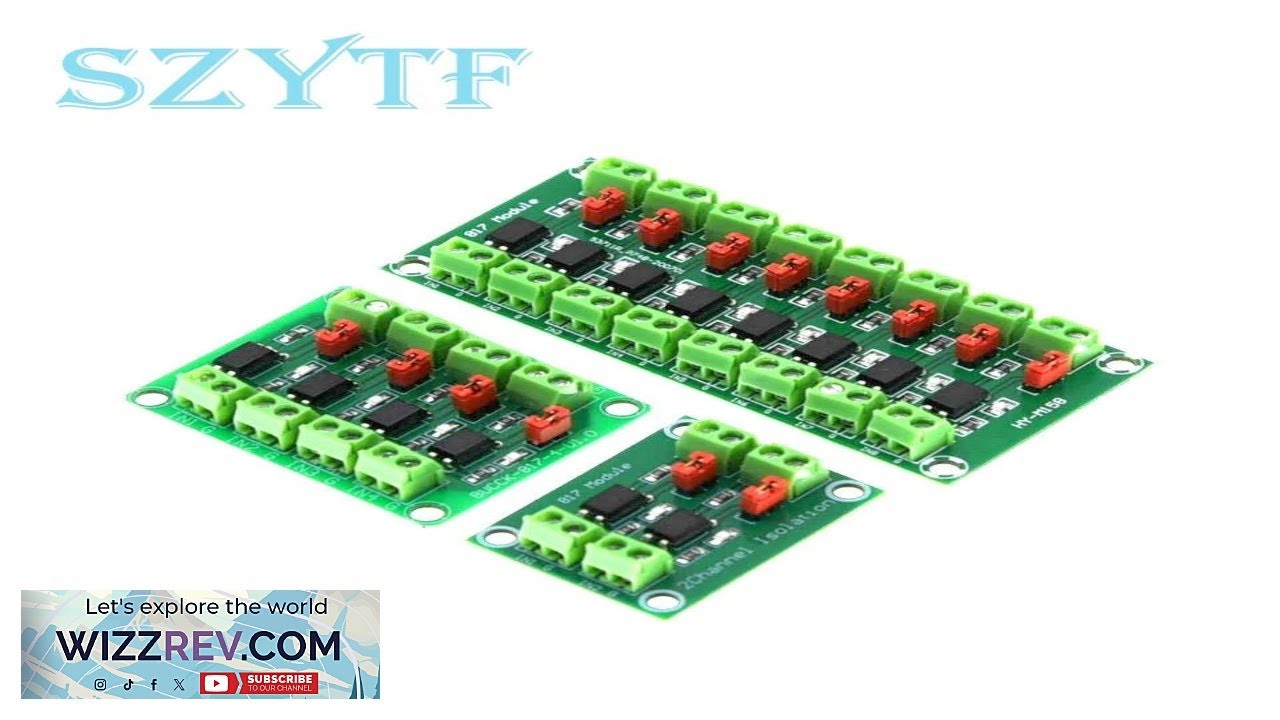 PC817 2 4 8-канальная плата оптопары с изоляцией, модуль преобразователя напряжения, адаптер