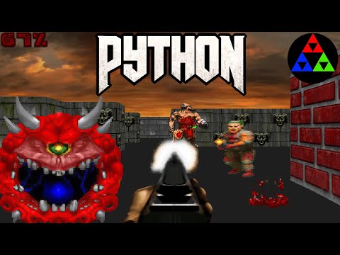 Creating a DOOM-style 3D Game in Python from Scratch. Pygame Tutorial