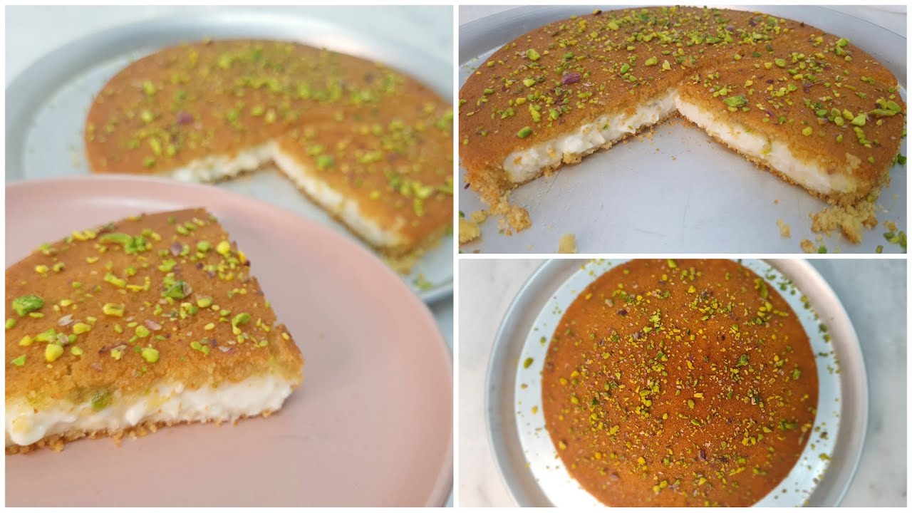 اطيب كنافة كنافة ناعمة لبنانية بالقشطة😍مع اسرار عدم تشققها وأسرار نجاحها بالخطوات الصحيحة✔