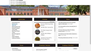 How to get to the Library Homepage