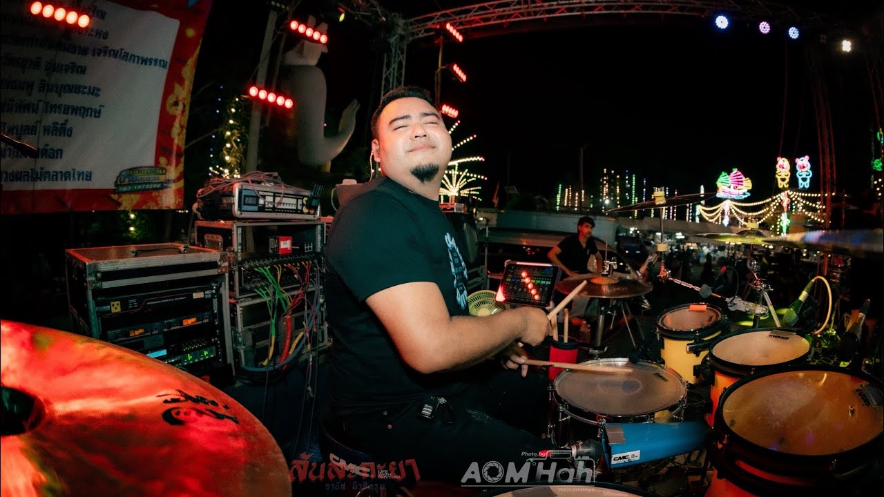 สัญญาใต้ต้นท้อน  จีน มือกลอง ครับผม Drum covers 