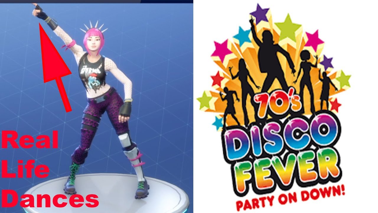 *Update 2018 April Disco Fever * Fortnite Dances and Emotes in Real Life *Dance Fever , Jubilation *
