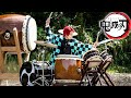 和太鼓で作った巨大ドラムで『紅蓮華』叩いてみた!! 【鬼滅の刃 OP】the biggest Japanese drum / Kimetsu no Yaiba