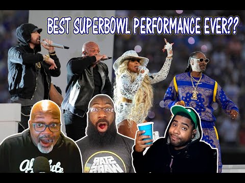 BEST EVER Super Bowl LVI Halftime Show Reaction Dr. Dre, Snoop Dogg, Eminem, Mary J. Blige, Kendrick