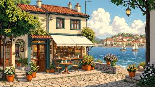 Beachside Cafe Vibes 🌴 Summer Lofi Chill for Positive Energy ✨ Lofi Hip Hop to Chill, Study &amp; Work