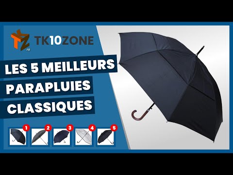 Les 5 meilleurs parapluies classiques