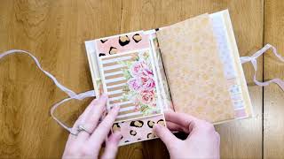 Floral and Cats Traveler's Notebook Mini Album with Paper Rose Studio Miss Penelope screenshot 5