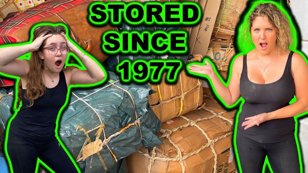 !! STORED SINCE 1977 STORAGE WARS ABANDONED AUCTION WE BOUGHT IT