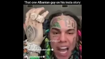 That one Albanian guy on his instagram story