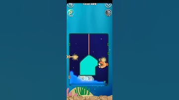 Fish Rescue - pull pin puzzle 🐠🐟- Android/iOS || Level 889 #FishRescue #Shorts