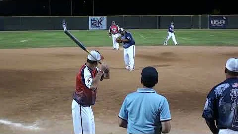2010 ASA A World - Coach of NW takes on Cooper