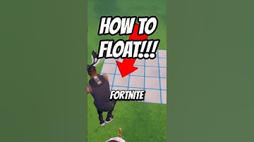 How To FLOAT In Fortnite Creative!!! #fortnite #fortnitetips #shorts