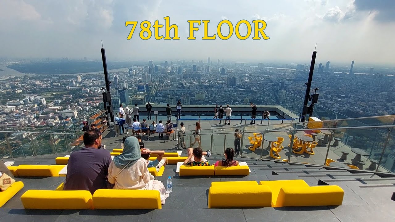 Mahanakhon Tower Rooftop Skywalk BEST VIEW In Bangkok YouTube Mahanakhon Tower Rooftop Skywalk BEST VIEW In Bangkok YouTube