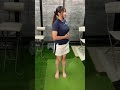 脚に注目！#ゴルフ #ゴルフスイング #ゴルフ初心者 #ゴルフ女子