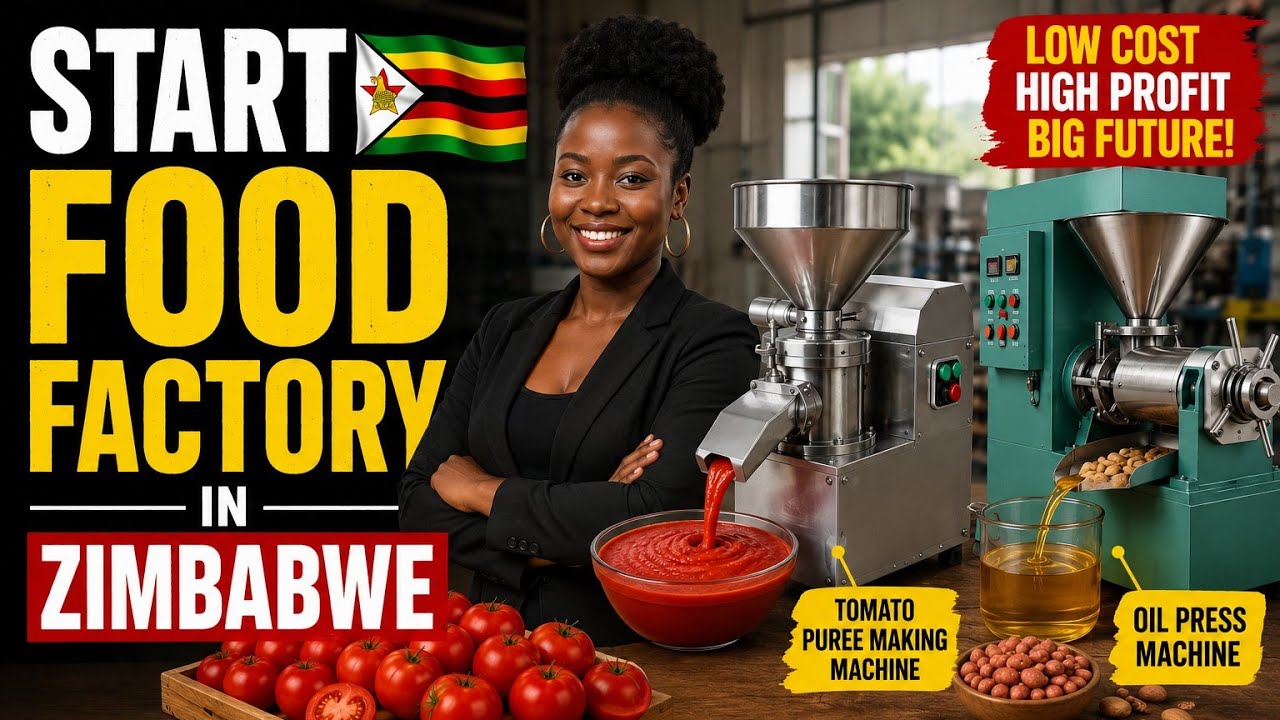 Still from 10 Chinese Machines Under $1,000 Turning Ordinary Zimbabweans Into Food Factory Owners