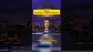 Pelosi: Trump Has a “Cognitive Disorder” #politics #pelosi #trump #california