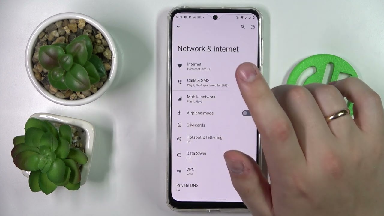 How to Check Internet Data Usage in Motorola Moto G42?