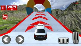 Police Limo Car Stunts GT Racing:Ramp Car Stunt Game -Android Gameplay Racing Games LEVEL-16 to 20 screenshot 2