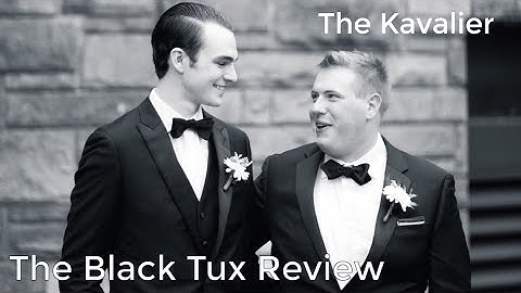Using The Black Tux for my Wedding.. Best Tuxedo/Suit Rental - Review