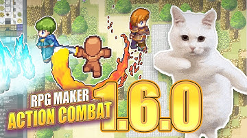 Creating Action Games in RPG Maker just got easier - RPG Maker Action Combat 1.6.0