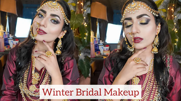 Bridal Makeup For Winters || Christine Cosmetics R...