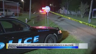 Residents' and town officials' quest to end gun violence in Baldwin