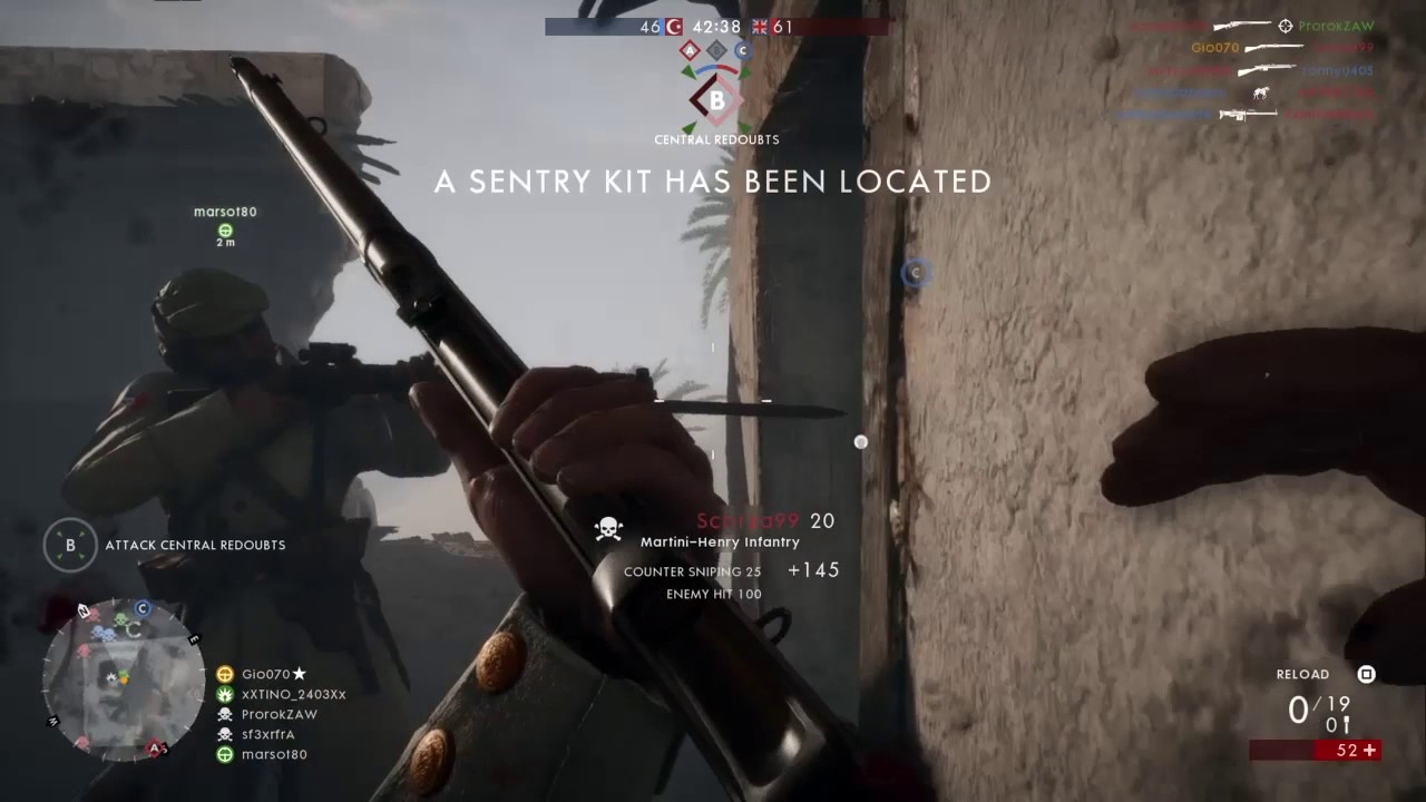 Triple Collateral No scope BF1 - YouTube